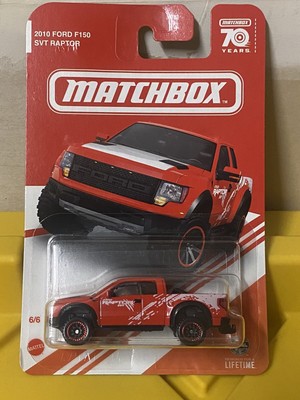 2023 Matchbox 70 Years 2010 Ford F-150 SVT Raptor Target Exclusive RED Edition