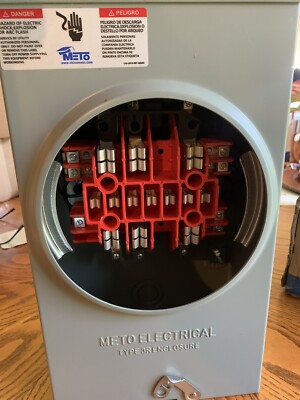 13 Terminal Socket with hub 13 Jaw Similar To Milbank UC7237 Bulk New Non UL
