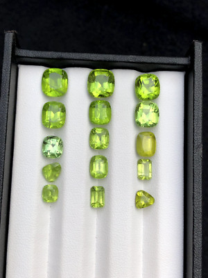 40ct Peridot Lot Excellent Color and Lustre from Pakistan