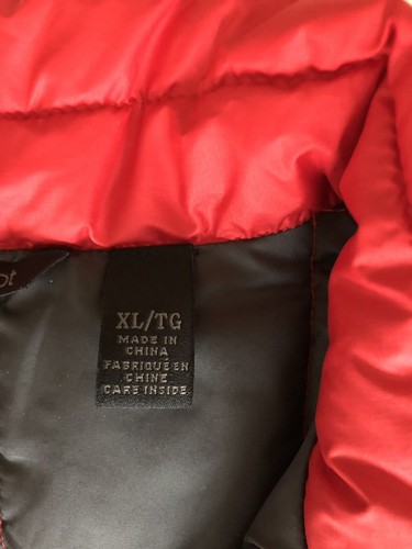 Boys Marmot XL vest, Red