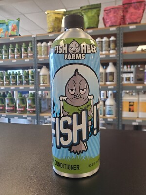 Fish Sh!t Organic Soil Conditioner Beneficial Bacteria - 1 Liter /33.8 oz