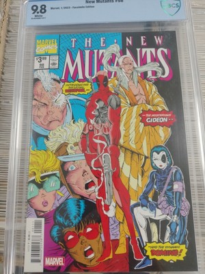 New Mutants 98 Cbcs 9.8 Facsimile Edition