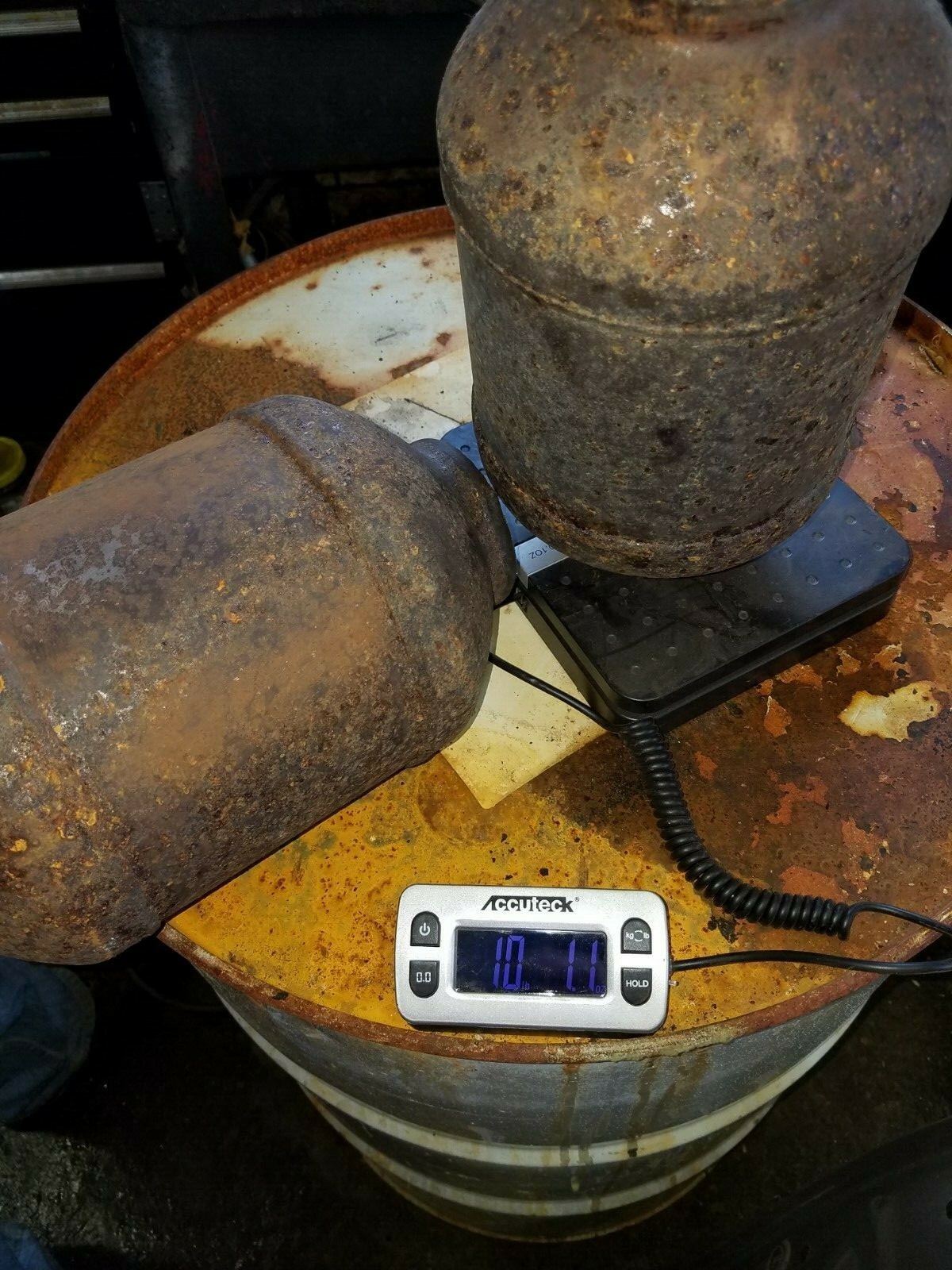 2 Scrap Catalytic Converters GM High Grade Pill 25328022 Platinum Scrap Only