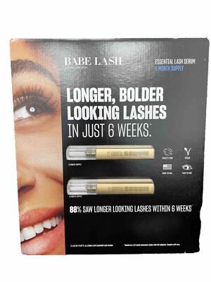 BabeLash Essential 2x 2ml  6 Month Supply NIB