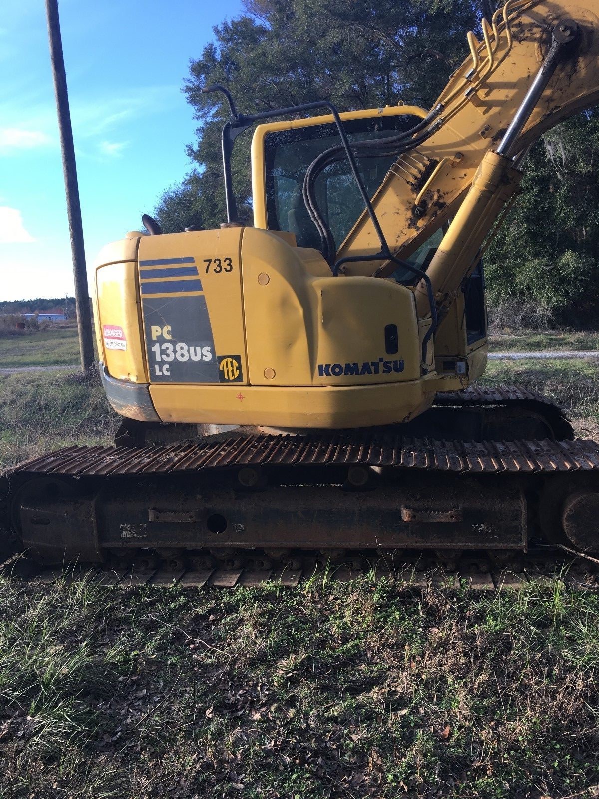 2011 Komatu PC-138US LC Midi-Excavator