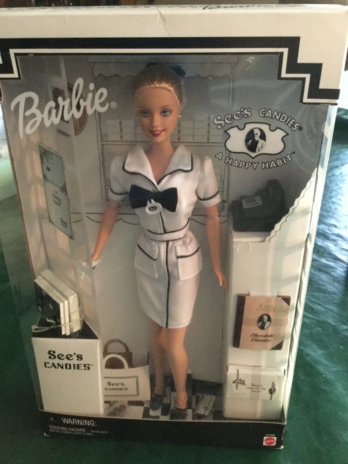 クリアファイル Barbie See`s candies See's Candies Barbie Doll (AA) - 29309 BarbiePedia
