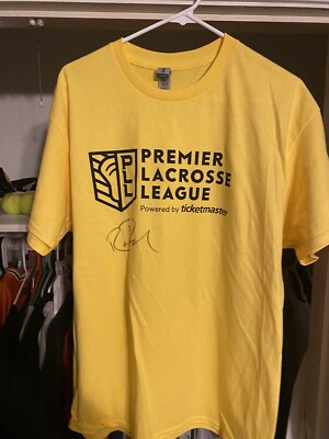 Rob Pannell Signed Premier Lacrosse League Shirt 