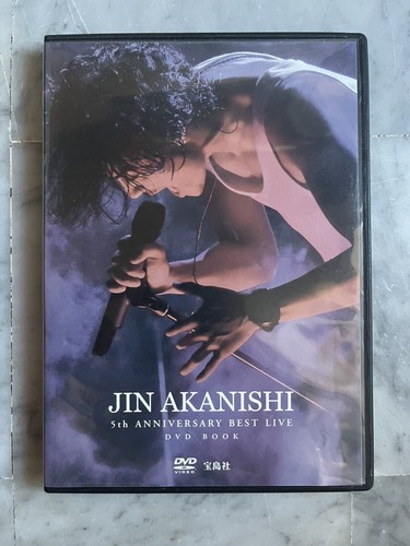 K-POP・アジア JIN AKANISHI The 5th Anniversary Dvd Jin AKANISHI 5th Anniversary Best Live Concert J-Pop K
