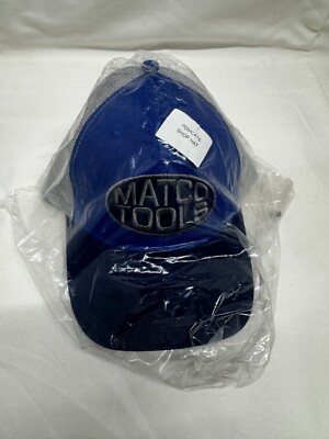 Brand new Matco Tools snapback trucker hat blue/grey fast free shipping