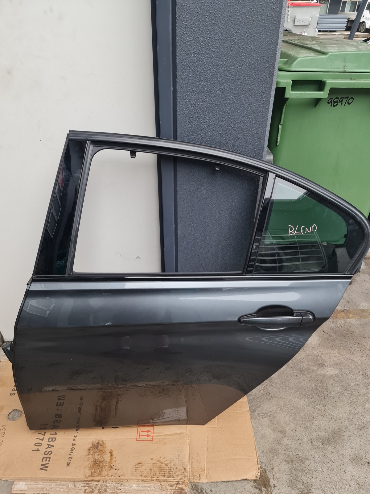 BMW F80 LCI M3 3 SERIES PASSENGER DOOR GREY - 41007298513