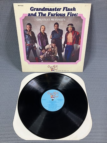 The Flash Express / Introducing the〜LP GRANDMASTER FLASH & THE FURIOUS FIVE The Message LP 1982