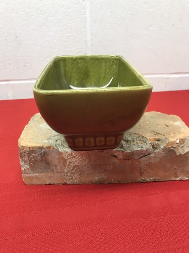 Vintage Green 404 6 USA Glazed Ceramic Flower Pottery Pot Planter 3