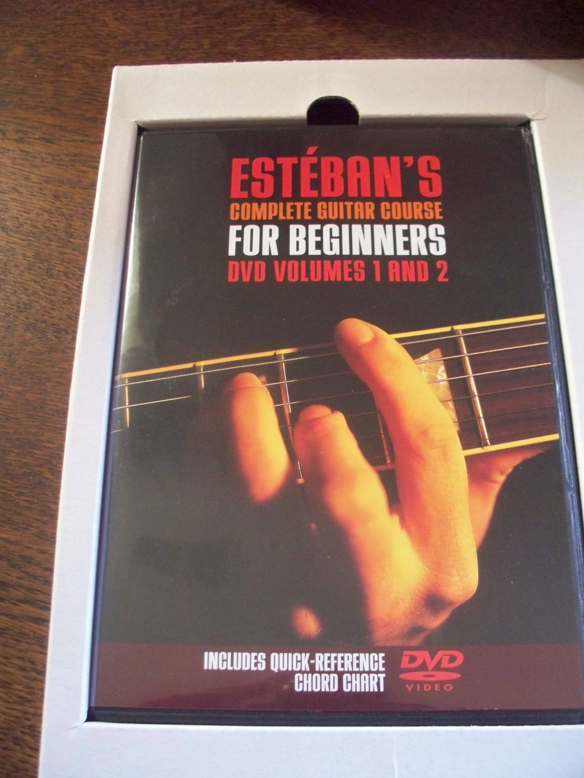 Estebans Complete guitar course for beginners includes 2 dvds of instruction