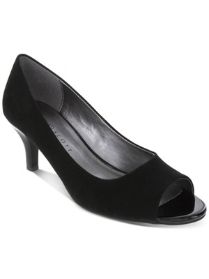 

KAREN SCOTT Женские черные туфли на каблуке с запахом Mory Peep Toe Stiletto Slip On Pumps 8,5 M, Черный, 10006636800