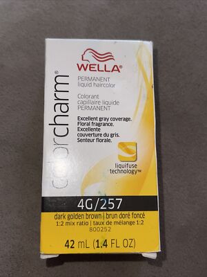 SALON HAIR WELLA COLOR CHARM PERMANENT DYE LIQUID 12NG SURF SIDE BLONDE PLUS