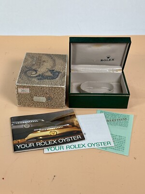 ORIGINALE ROLEX 6694 OYSTERDATE Seahorse orologio scatola cassa libretto 2411...