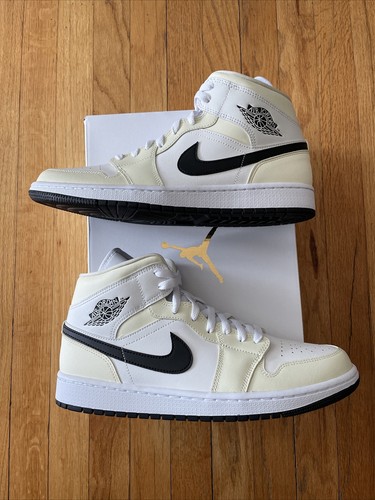 Nike Air Jordan 1 Mid Coconut Milk (W) - Size 11.5W / 10 M