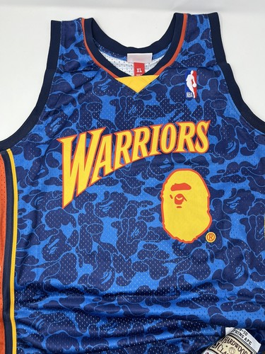 A BATHING APE × NBA コラボ ウォリアーズ BAPE A Bathing Ape x Mitchell & Ness x NBA 'Golden State