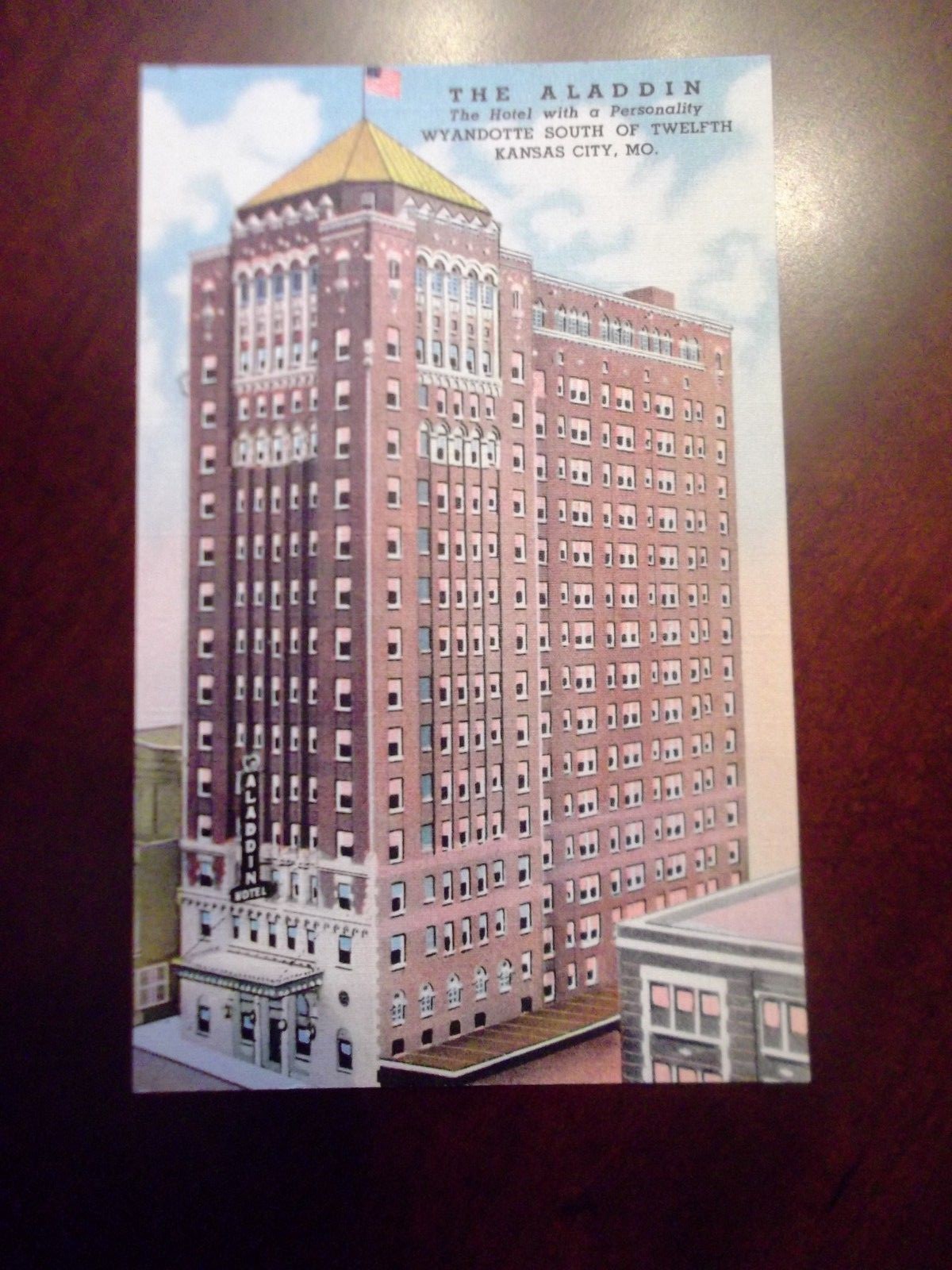 Three Antique collectible postcards from Kansas City, Mo