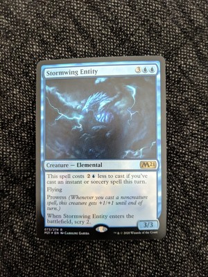 Stormwing Entity FOIL Core Set 2021 / M21 NM Blue Rare MAGIC MTG CARD