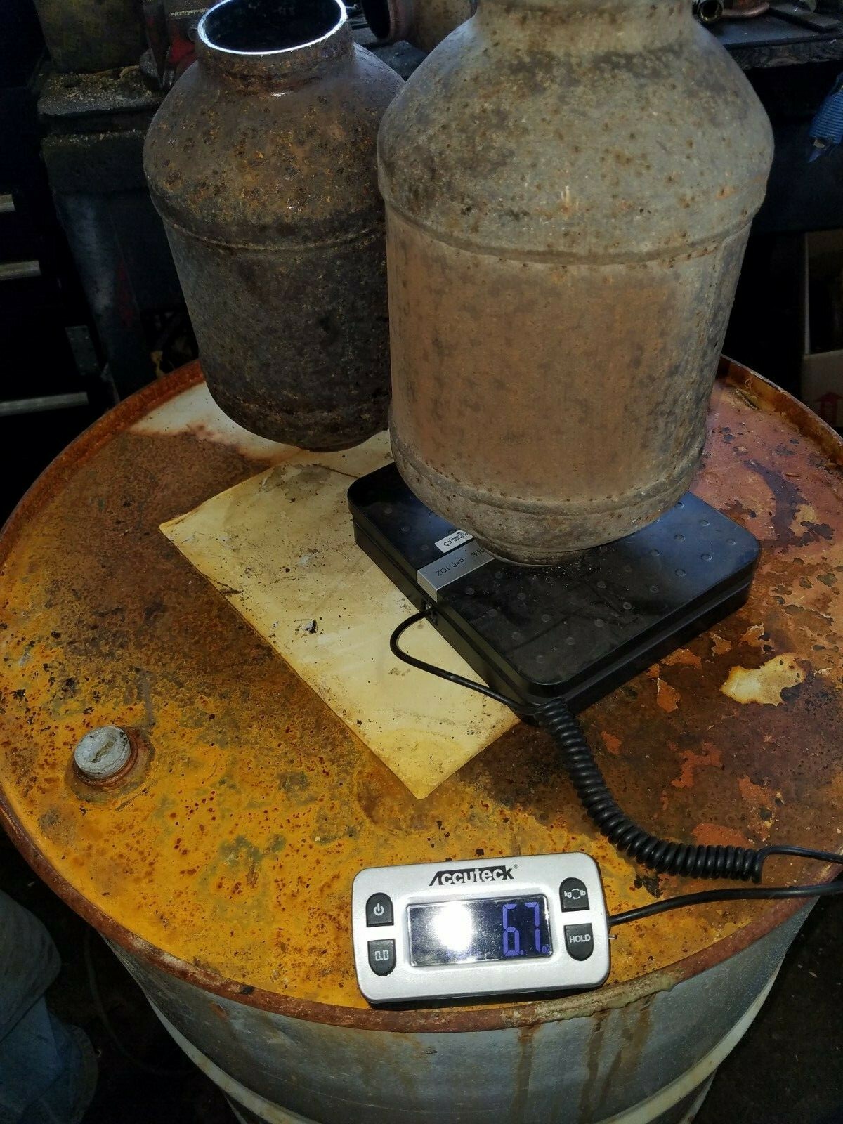 2 Scrap Catalytic Converters GM High Grade Pill 25328022 Platinum Scrap Only