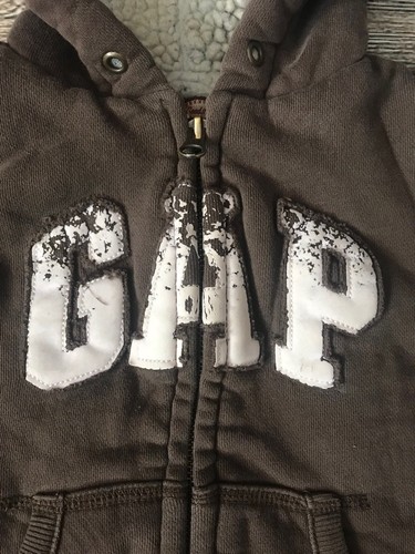 Boys Gap Hoodie Sweatshirt Sz Toddler 2 Years Brown