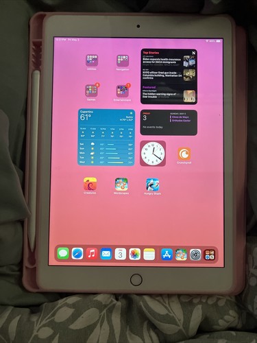Apple - 100) iPad 第7世代 WiFi＋Cell 32GB バッテリー98.7% Apple iPad 7th Generation (2019) - WiFi Only 32GB - Good | eBay
