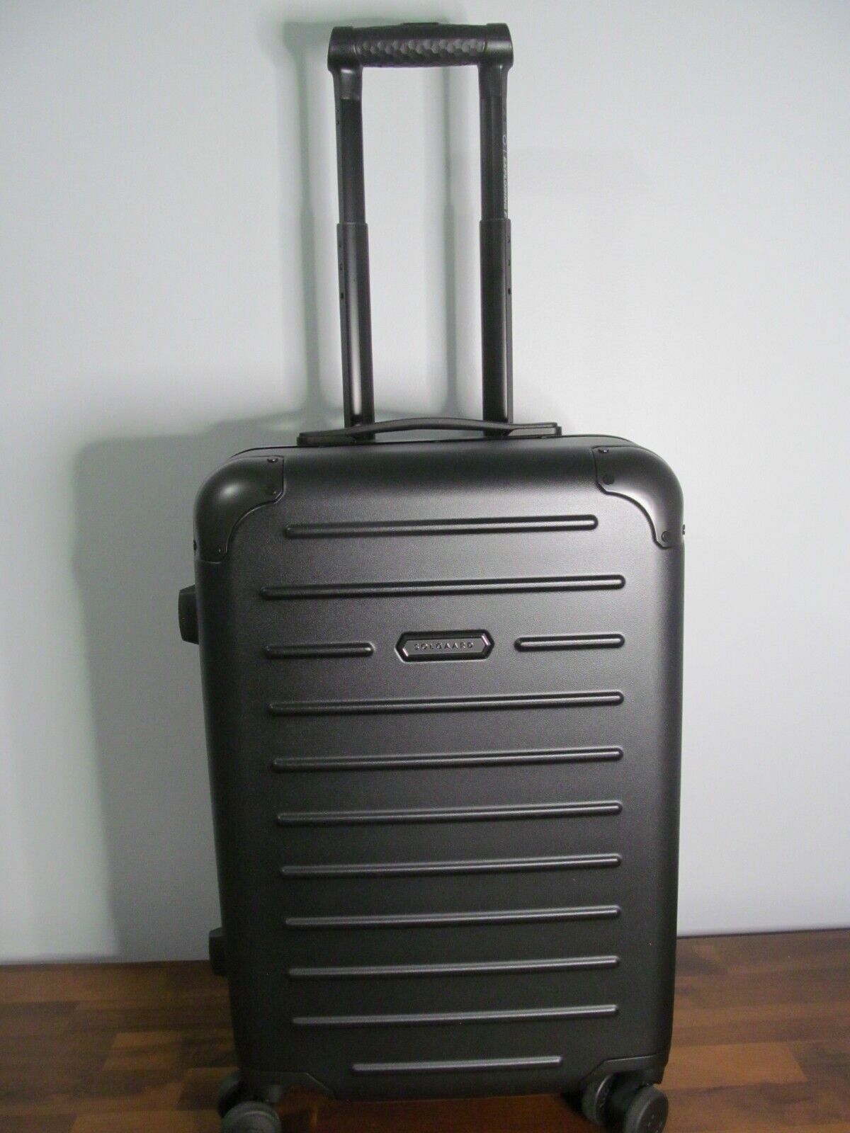 Solgaard Luggage-Black Large Carry On Closet Spinner, Dual Solgaard Luggage-Black Large Carry On Closet Spinner, Dual