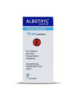 Albothyl Concentrate Policresulen Antitrichomonal Candidal Agent For Thrush 10ml