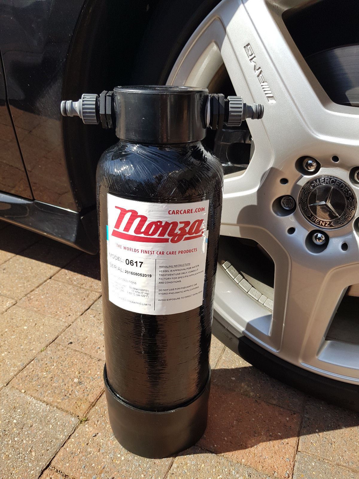 Monza Spot Free Resin DI Car Wash Pure Water Rinse Filter