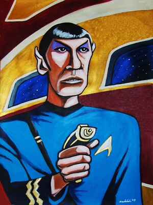 MR. SPOCK PRINT poster star trek leonard nimoy captain kirk picard enterprise 