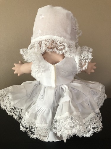 Vintage Kewpie Girl Doll Bisque ALL Porcelain 9” Jointed Arms With Stand