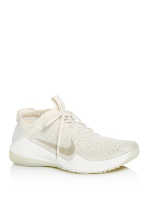 

Женские кроссовки NIKE цвета слоновой кости смешанной техники Free Tr Fly3 с круглым носком, Цвет слоновой кости, AJ6689