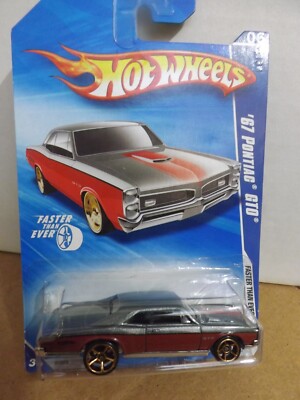 2010 Hotwheels Faster Then Ever '67 Pontiac GTO 6 of 10 1/64 Scale