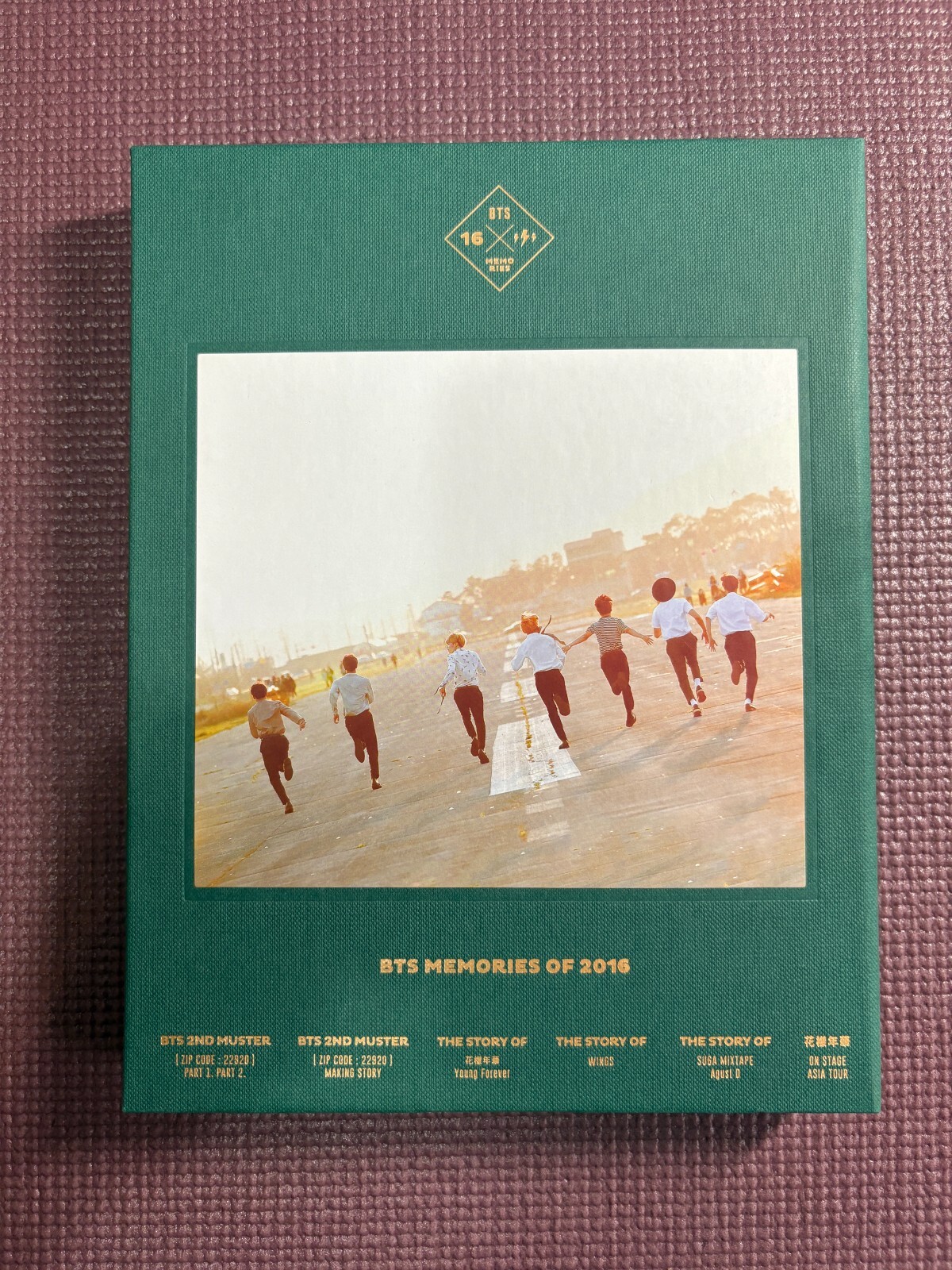 BTS Memories of 2016 DVD & Photobook Set( no photo card) | eBay