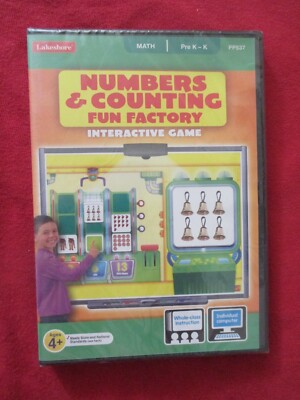 Lakeshore Numbers & Counting Fun Factory Interactive Game PC/MAC Math Pre K - K