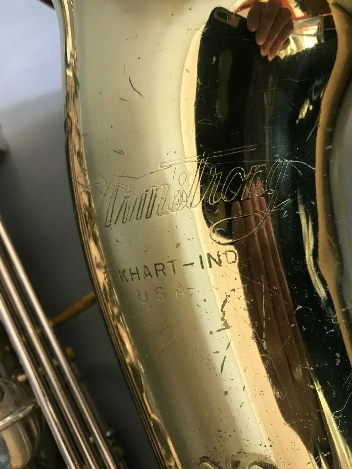 Vintage 1979 Armstrong Tenor Saxophone For Restoration or Parts