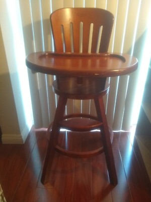 graco wooden high chair