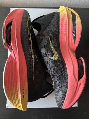 Pre-owned Nike Air Zoom Alphafly Next% 2 ‘black Sea Coral' Dn3559-001 Women's 8.5 No-lid