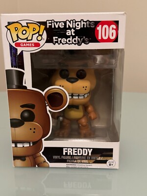 FNAF Freddy Fazbear Funko Pop Games #106 Vinyl Figure