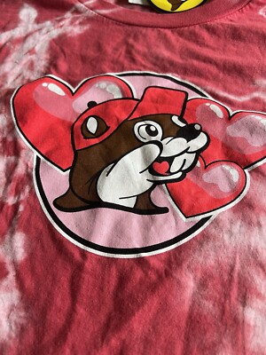 Buc-ees Road To My Heart Tie Dye Graphic T Shirt Size XL NWT