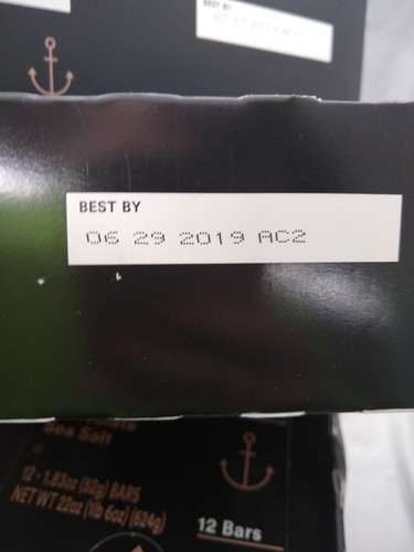 60 Bars RXBAR Whole Food Protein Bar, Chocolate Sea Salt, 1.83 Oz  exp 06/2019