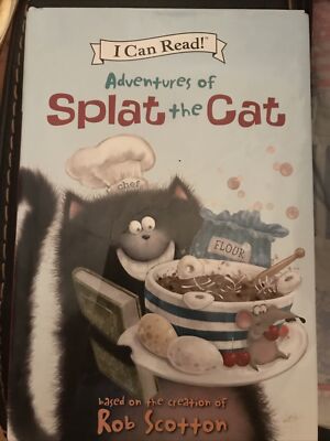 Adventures of Splat the Cat, An I Can Read Book 5 Books In 1 HARD COVER NEW! LV1