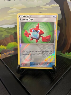 Rotom Dex 131/149 - Sun & Moon - Uncommon - Reverse Holo - Pokemon TCG - LP