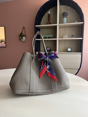 HERMES◆GARDEN PARTY 36 Poussiere◆ Hermes Garden Party 36 Poussiere – LOVELOTSLUXURY