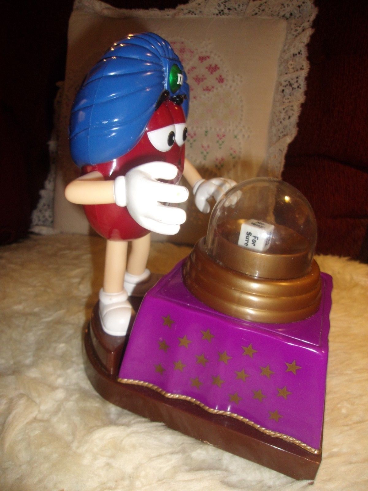 OFFICIAL M & M DISPENSER FORTUNE TELLER CHRISTMAS GIFT