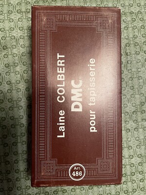 3 Boxes Blanc Laine  Colbert DMC tapestry Wool+ Extras