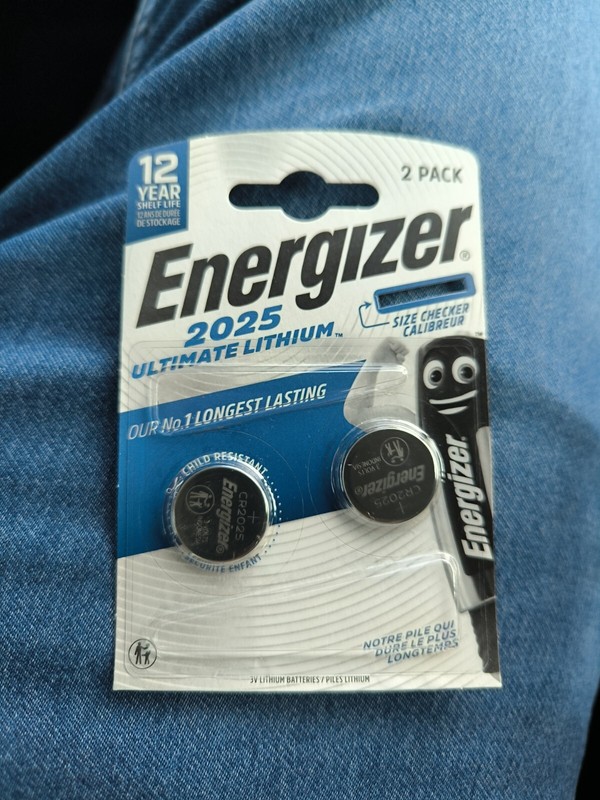 Energizer Pile Bouton Cr 2025 3 V 2 Pc(S) 170 Mah Lithium Ultimate 2025