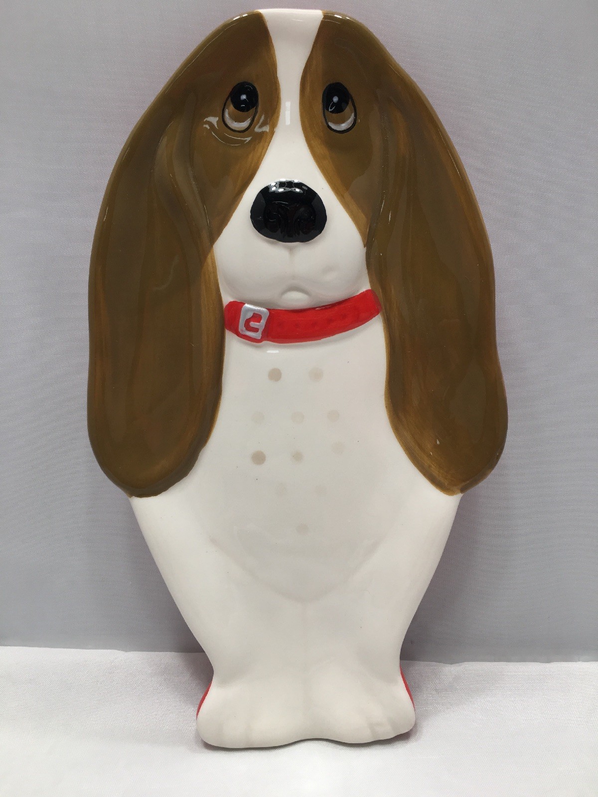 The Pioneer Woman Charlie The Basset Hound Spoon Rest & Kitchen Dish Towels ~HTF