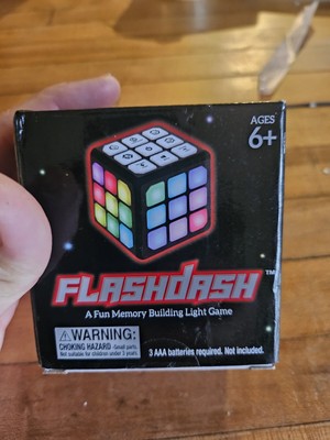 Flashing Cube Electronic Memory & Brain Game | 4-in-1 Handheld Game for Kids